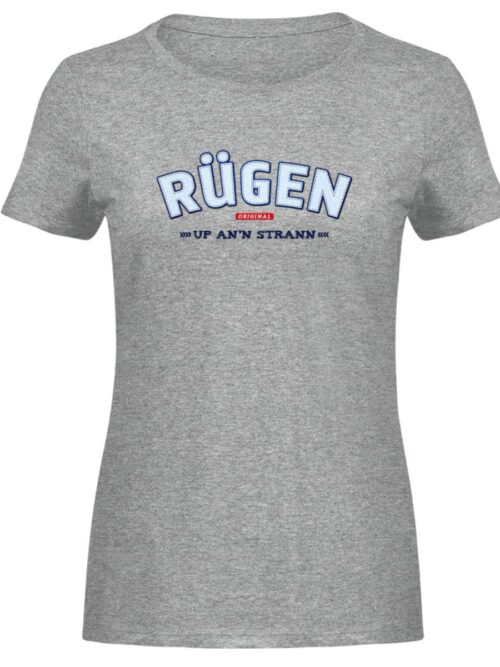 Rügen An-n Strann - Damen Melange Shirt-6807