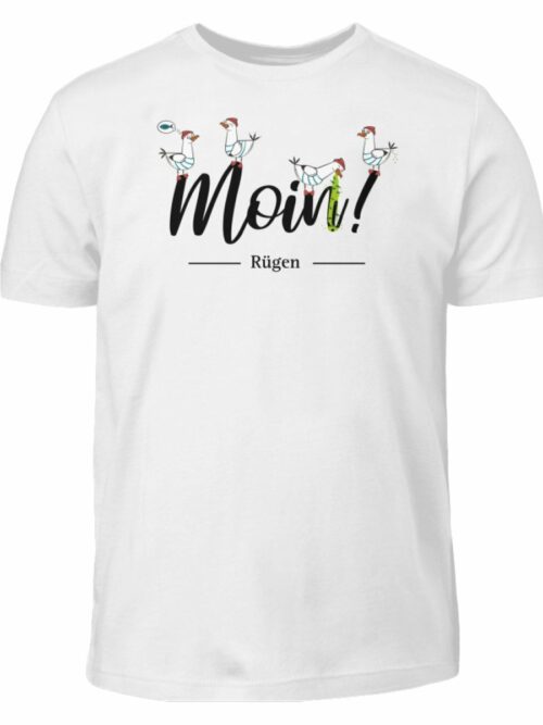Moin! Rügen - Kinder T-Shirt-3