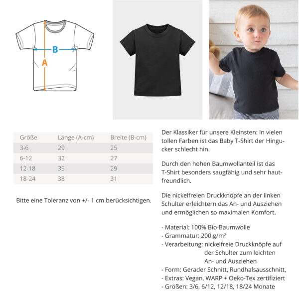 Rügen Good Vibes  - Baby T-Shirt