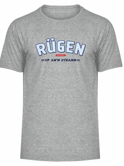 Rügen An-n Strann - Herren Melange Shirt-6807