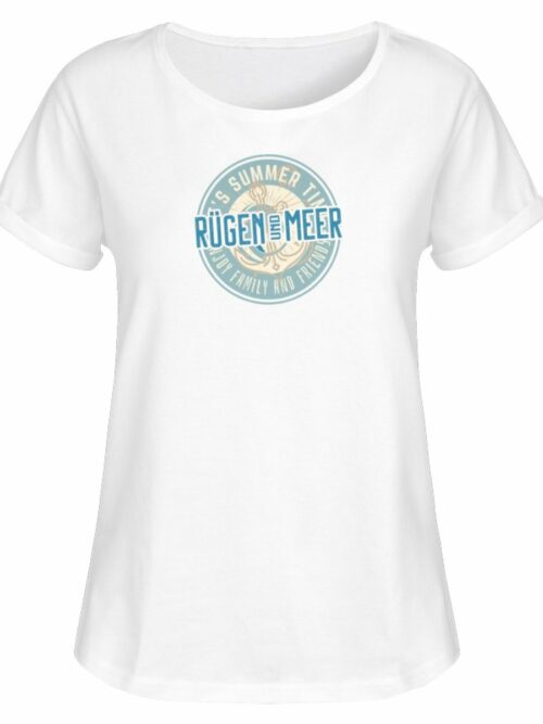 Rügen & Meer - Damen RollUp Shirt-3