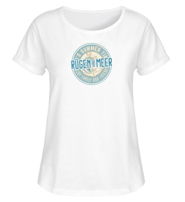 Rügen & Meer - Damen RollUp Shirt-3