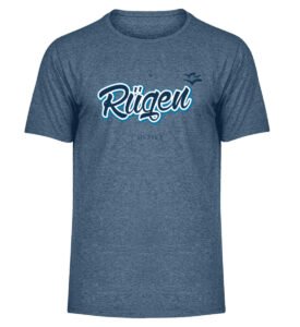 Rügen Ostsee-Möwen  - Herren Melange Shirt