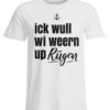 Ick wull Rügen - Übergrößenshirt-3