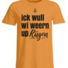 Ick wull Rügen - Übergrößenshirt-20