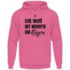 Ick wull Rügen - Unisex Kapuzenpullover Hoodie-1521