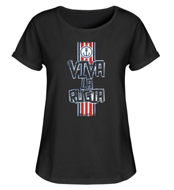 Viva la Rugia - Damen RollUp Shirt-16
