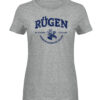 Rügen Island - Damen Melange Shirt-6807