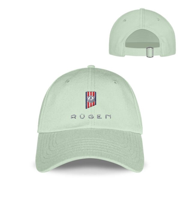 Rügen Lüttn Anker (Stick) - Baseball Cap mit Stickerei-7070