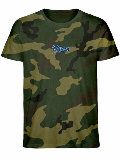 Rügen No.1 (Stick) - Camouflage Organic Shirt Stick-7000