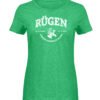 Rügen Island - Damen Melange Shirt-6804