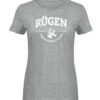 Rügen Island - Damen Melange Shirt-6807