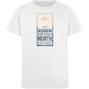 Rügen Fifty4° - Kinder Organic T-Shirt-3