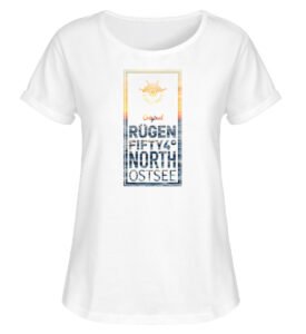 Rügen Fifty4° - Damen RollUp Shirt-3