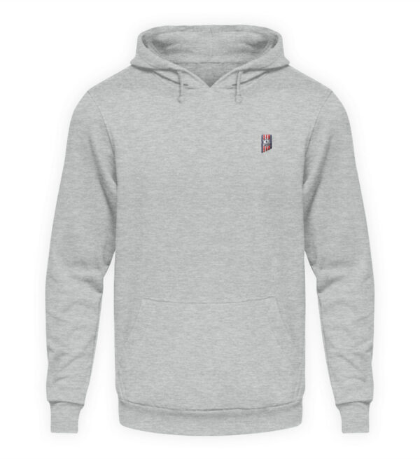 Rügen Lüttn Anker (Stick) - Unisex Hoodie mit Stick-6807