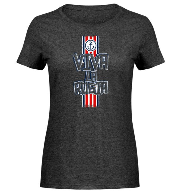 Viva la Rugia - Damen Melange Shirt-6808