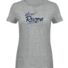 Moin! Rügen - Damen Melange Shirt-6807