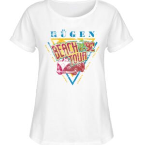 Rügen Beach-Tour - Damen RollUp Shirt-3