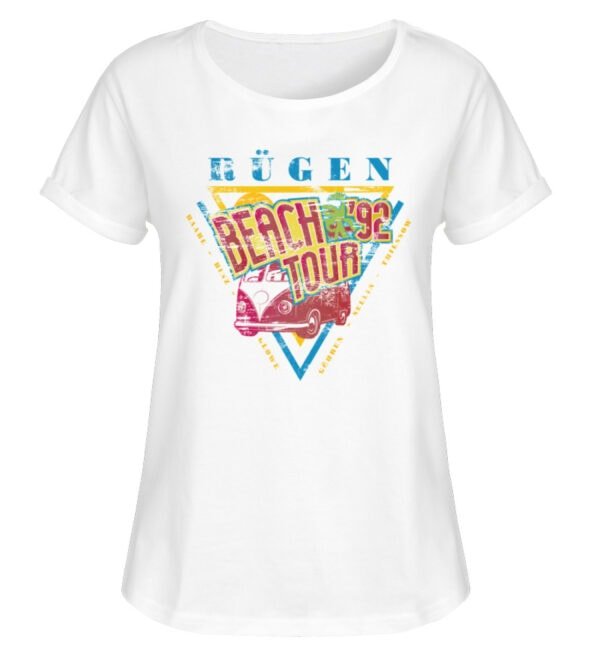 Rügen Beach-Tour - Damen RollUp Shirt-3