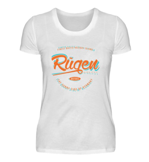 Rügen Sunny Side - Damen Premiumshirt-3