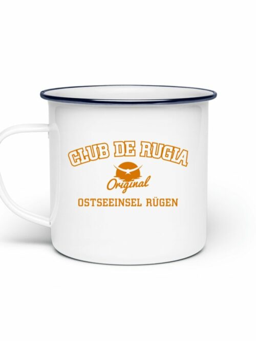 Club de Rugia Original - Emaille Tasse-3