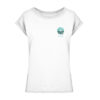 Moin Rügen Flowerpower - Ladies Extended Shoulder Tee-3