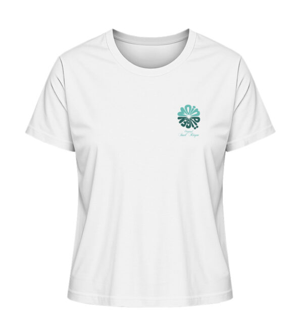 Moin Rügen Flowerpower - Damen Premium Organic T-Shirt 2.0 ST/ST-3