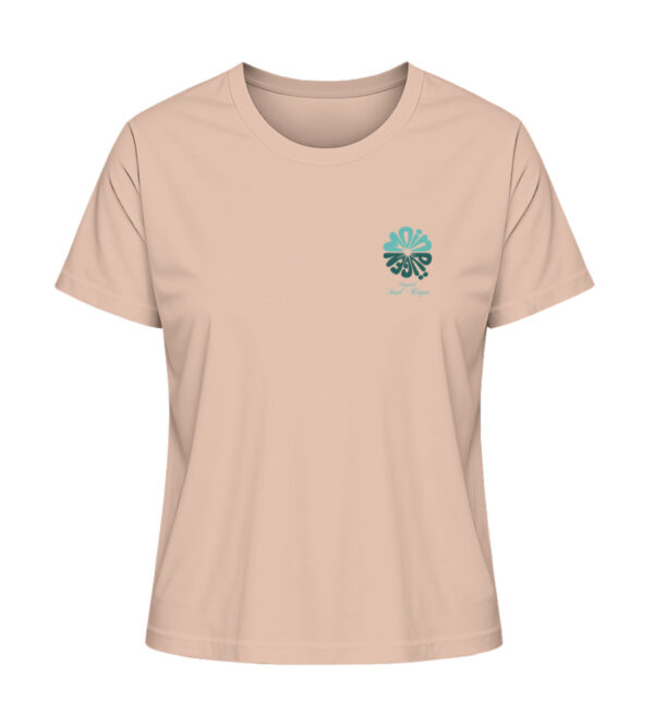 Moin Rügen Flowerpower - Damen Premium Organic T-Shirt 2.0 ST/ST-7305