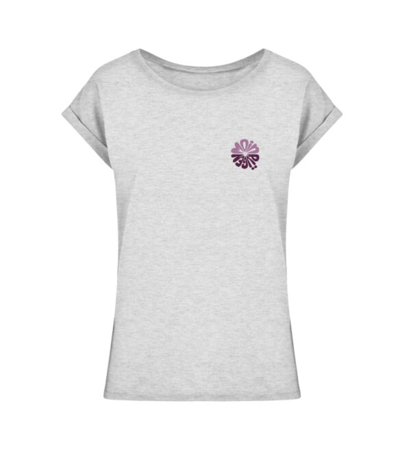 Moin Rügen Summervibes - Ladies Extended Shoulder Tee-6892