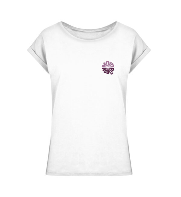 Moin Rügen Summervibes - Ladies Extended Shoulder Tee-3