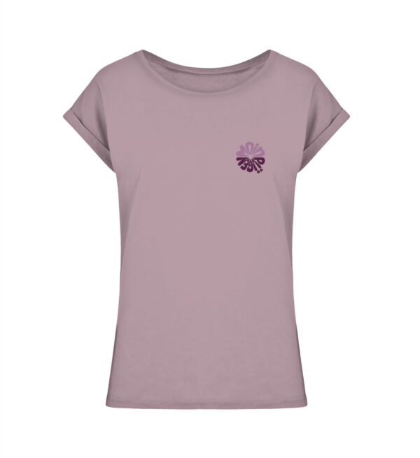 Moin Rügen Summervibes - Ladies Extended Shoulder Tee-7223
