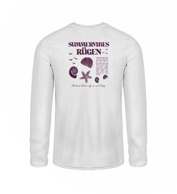 Moin Rügen Summervibes - Unisex Organic Langarmshirt ST/ST-3