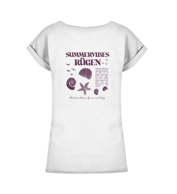 Moin Rügen Summervibes - Ladies Extended Shoulder Tee-3
