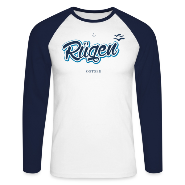 Männer Baseballshirt langarm